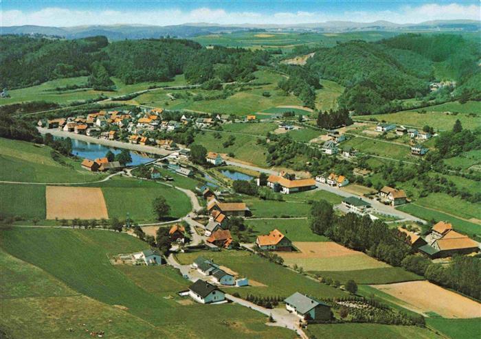 Niederwerbe Edersee Fliegeraufnahme