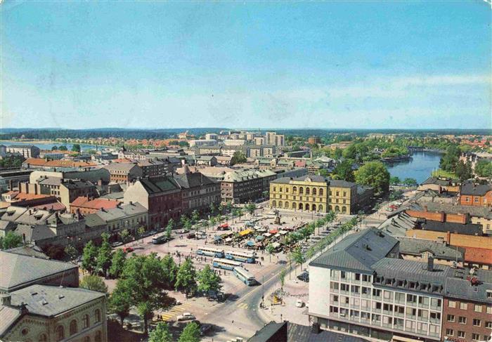 Karlstad  Sweden The main square and the court house