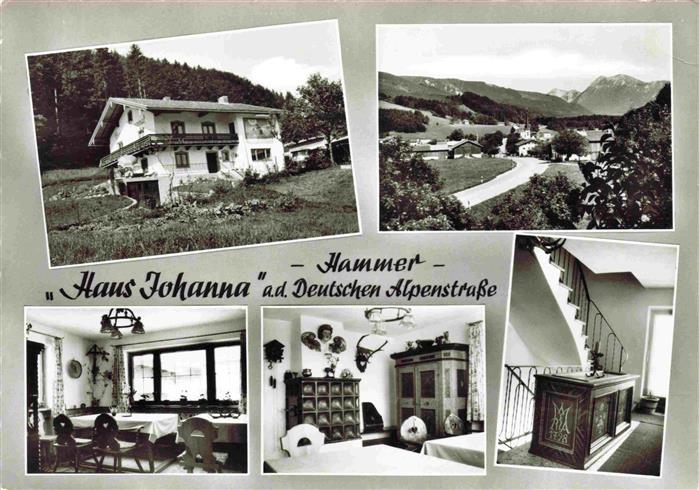 Hammer Inzell Alpenstrasse Bayern Haus Johanna Gastraeume Panorama