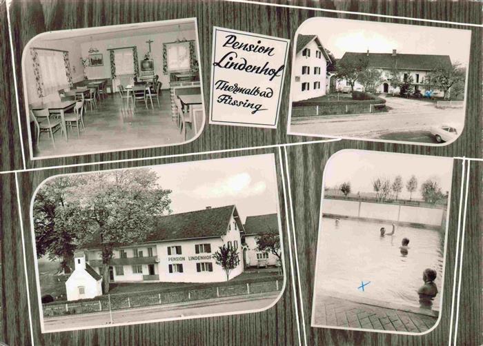 Fuessing Bad Bayern Pension Lindenhof Gastraum Schwimmbad