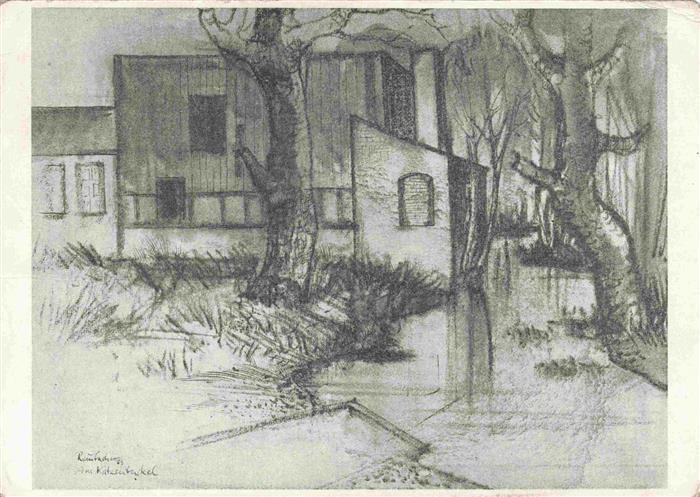 Uelzen Lueneburger Heide Hannover Am Katzenbuckel Zeichnung Bezugsgeld Quittung