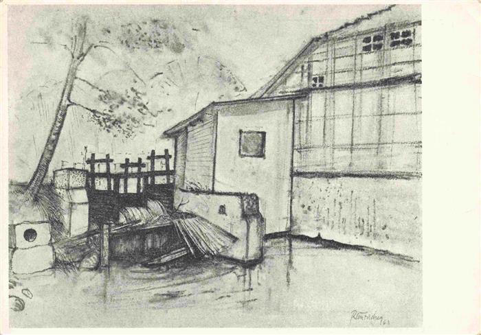 Wrestedt Uelzen Niedersachsen Muehle Zeichnung Bezugsgeld Quittung