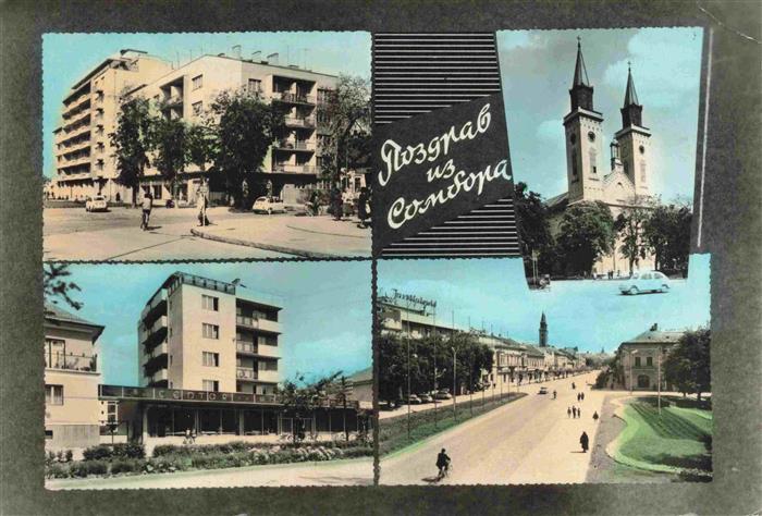 Sombor Serbija Teilansichten Kirche