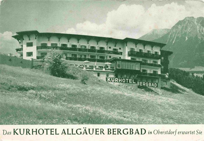 OBERSTDORF Bayern Kurhotel Allgaeuer Bergbad