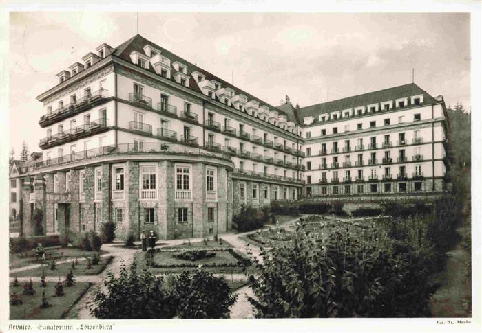 Krynica  Zdroj Kryniga Nowy Sacz PL Sanatorium Loewenburg