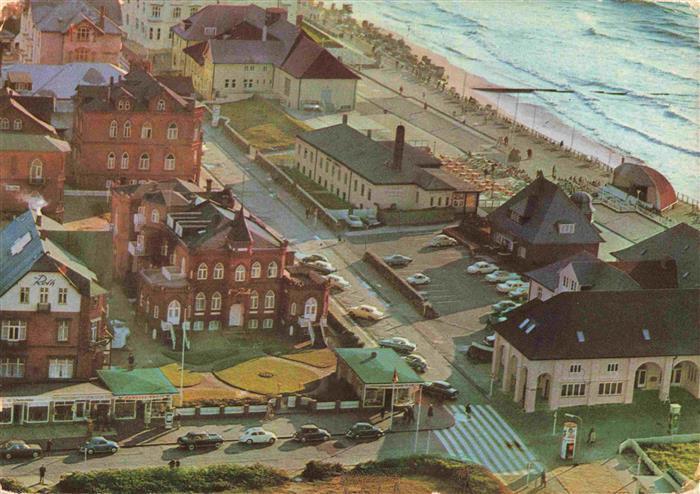 WESTERLAND Sylt Villa Roth am Strande Fliegeraufnahme