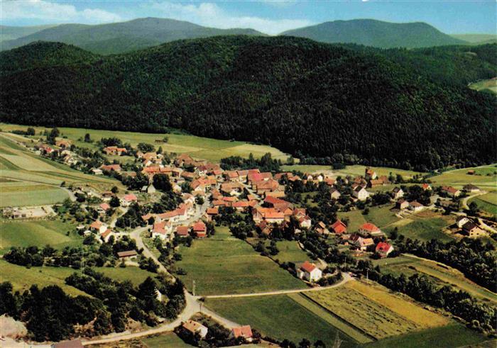 Gellershausen Edertal Fliegeraufnahme