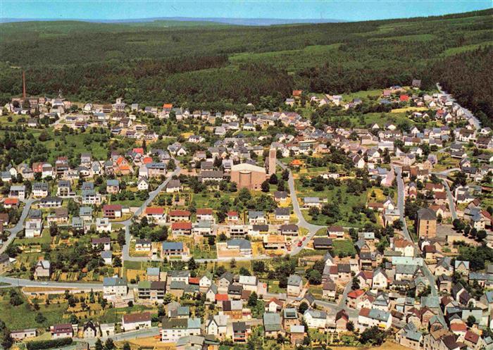 Hillscheid Westerwald Fliegeraufnahme