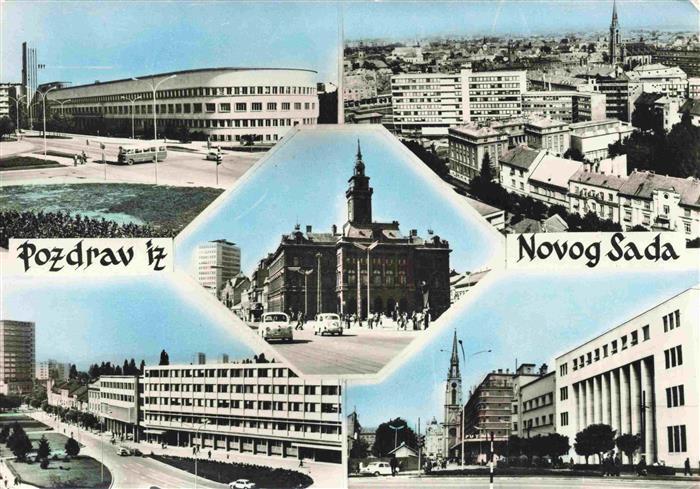 Novog Sada Novi Sad Serbija Orts und Teilansichten