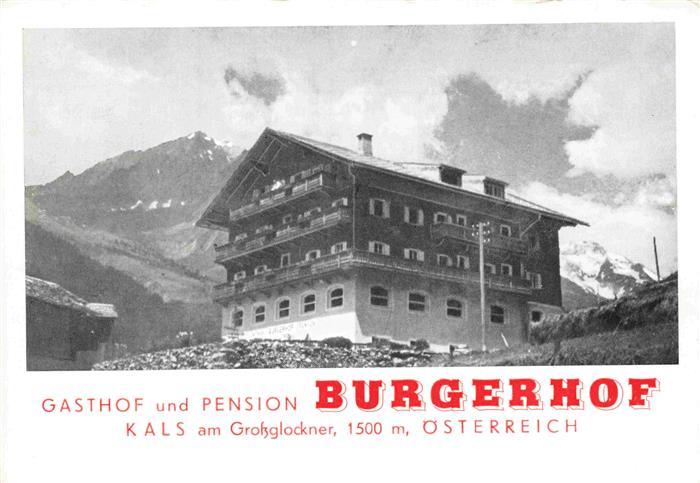Kals-Lesach Grossglockner Tirol AT Gasthof Pension Burgerhof
