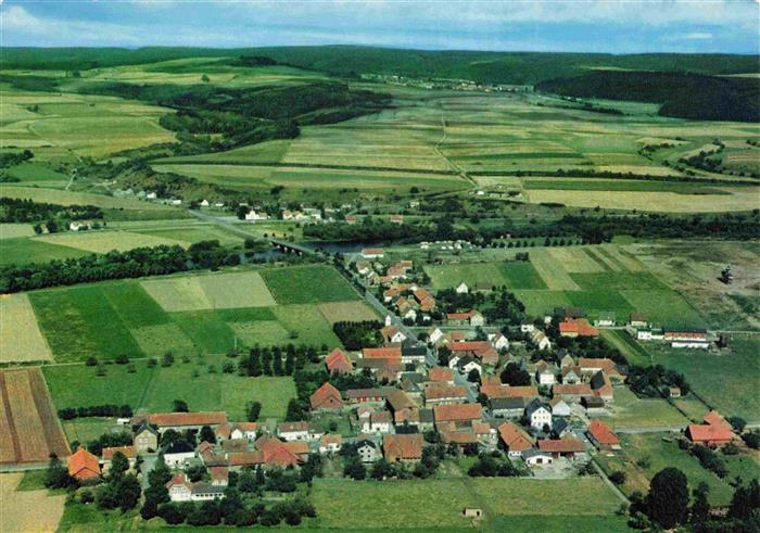 Mehlen Edertal Fliegeraufnahme