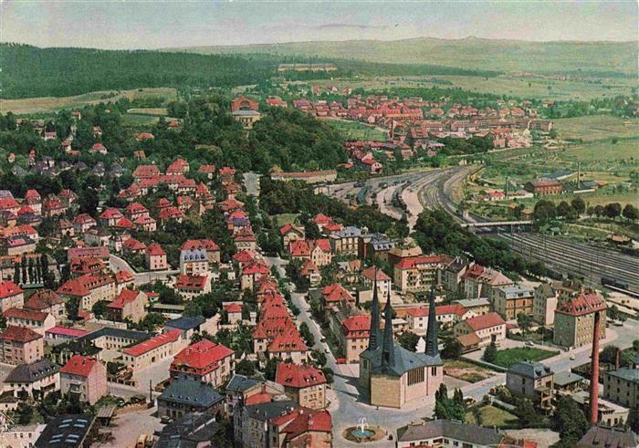 BAYREUTH Bayern Fliegeraufnahme mit Festspielhaus