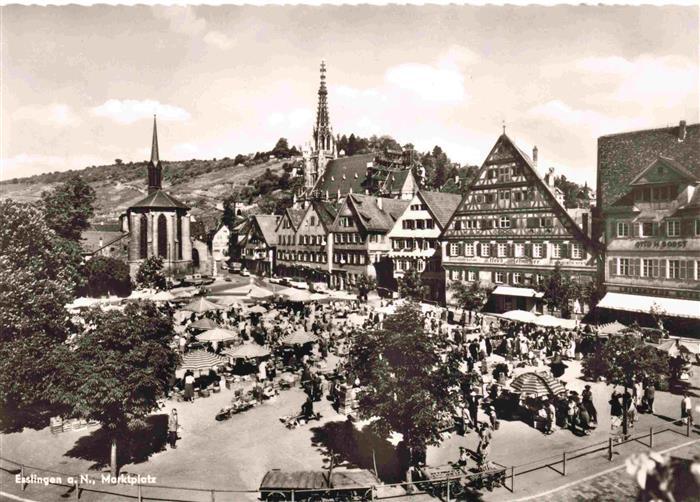 EssLINGEN  Neckar Marktplatz