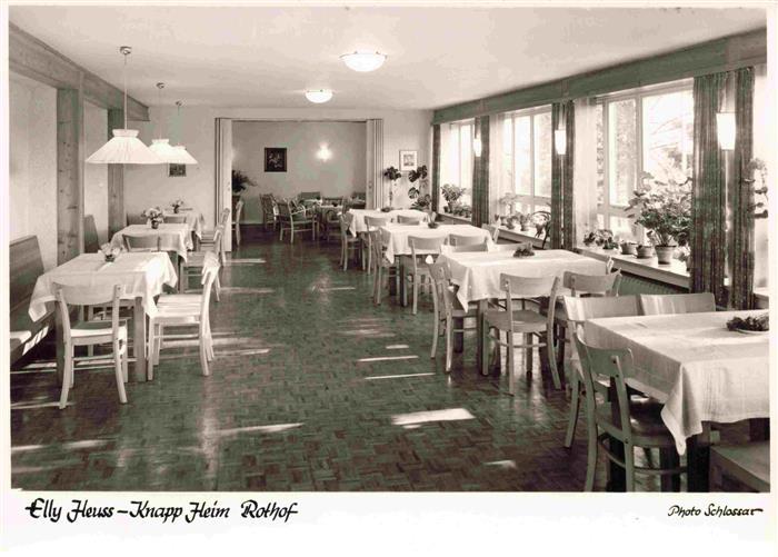 Rothof Jagstzell BW Elly Heuss Knapp Heim Gastraum