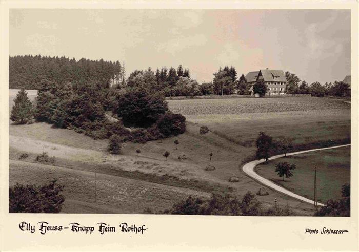 Rothof Jagstzell BW Elly Heuss Knapp Heim