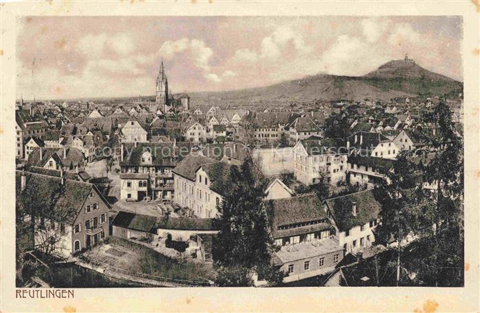 REUTLINGEN BW Panorama Feldpost
