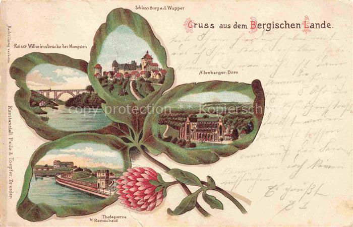 Burg Wupper SOLINGEN Kaiser Wilh Bruecke Schloss Thalsperre Remscheid Altenberge