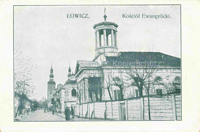 Lowicz Lowitsch Lodz PL Kosciol Ewangelicki