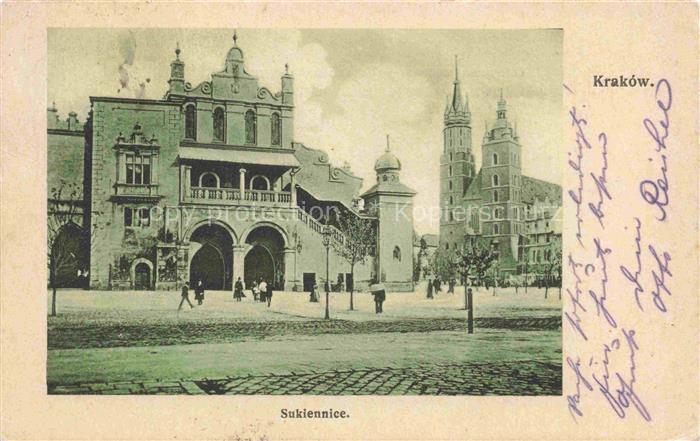 KRAKOW Krakau PL Sukiennice