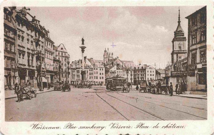Varsovie Place de chateau