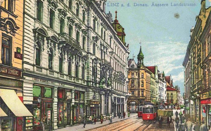 LINZ DONAU AT aeussere Landstrasse