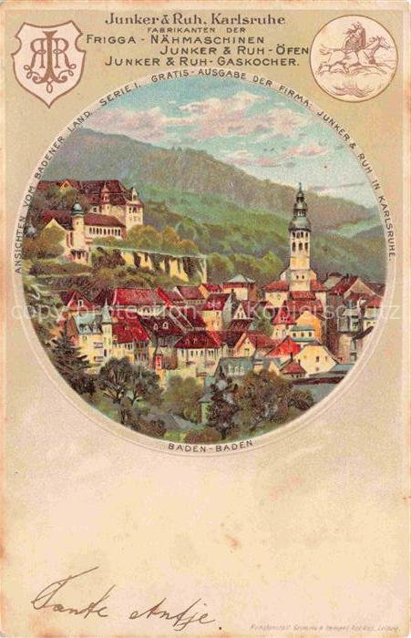 BADEN-BADEN BW Stadtblick