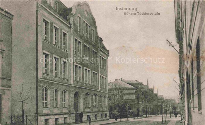 INSTERBURG Tschernjachowsk Kaliningrad RU Hoehere Toechterschule