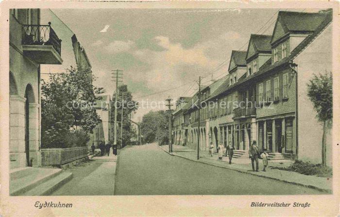 Eydtkuhnen Ostpreussen Tschernyschewskoje Kaliningrad RU Bilderweitscher Strasse