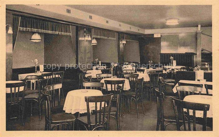 Muehlhausen  Thueringen Central Palast Cafe Gastraum