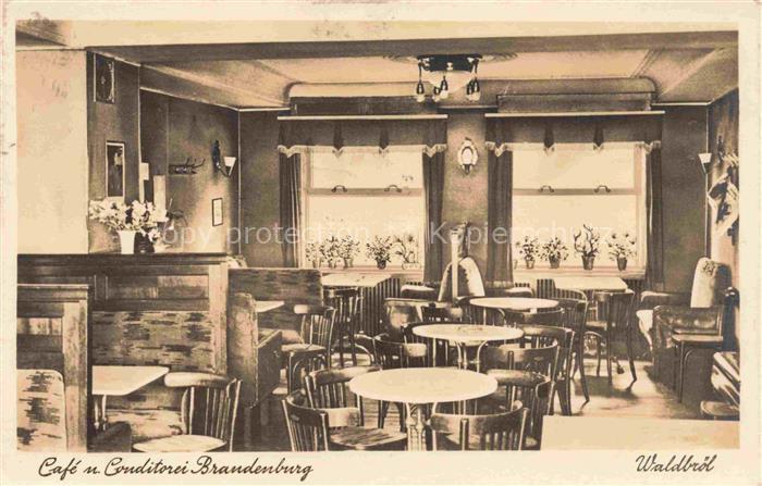 Waldbroel NRW Cafe Conditorei Brandenburg Gaststube