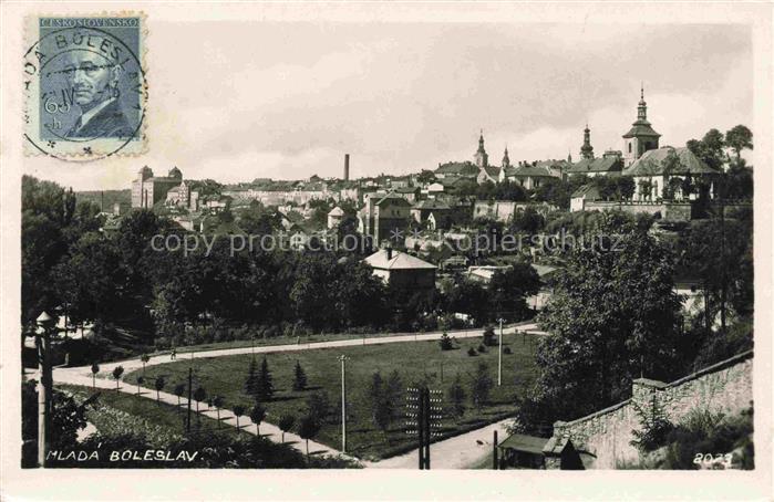 MLADA BOLESLAV Jungbunzlau CZ Panorama