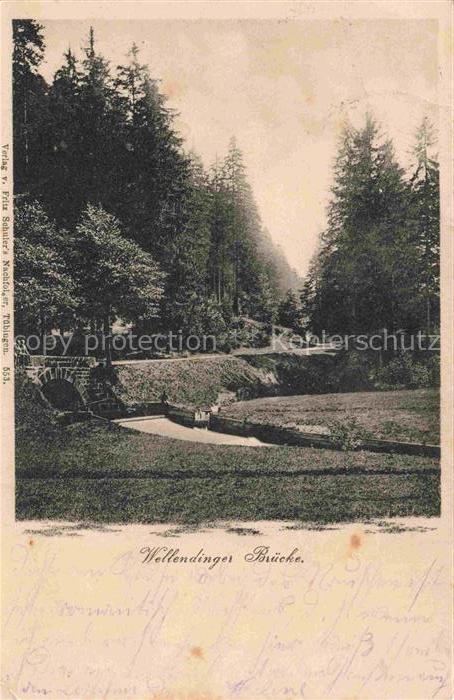 Bonndorf Schwarzwald BW Wellendinger Bruecke