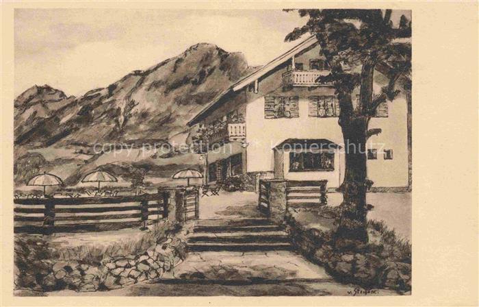 BAD REICHENHALL Cafe Dreher am Hessing