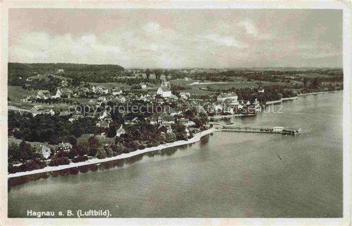Hagnau Bodensee Fliegeraufnahme