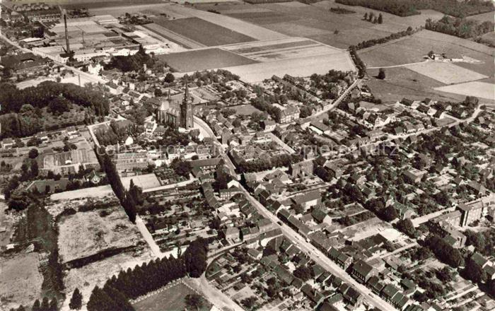 Oedt Grefrath NRW Fliegeraufnahme