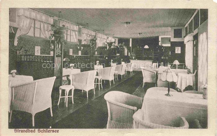 Schliersee Strandbad Cafe Schliersee Gastraum