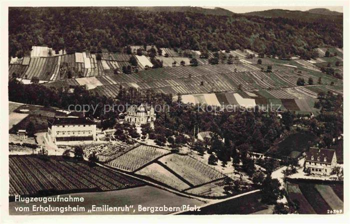 Bergzabern Bad Erholungsheim Emilienruh Fliegeraufnahme