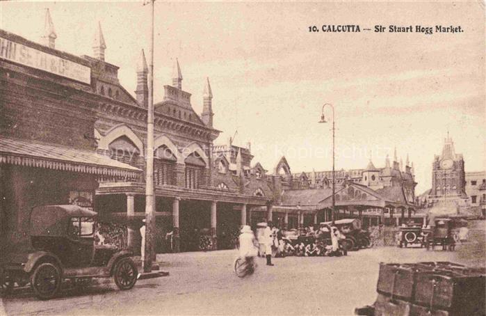 Calcutta India Sir Stuart Hogg Market