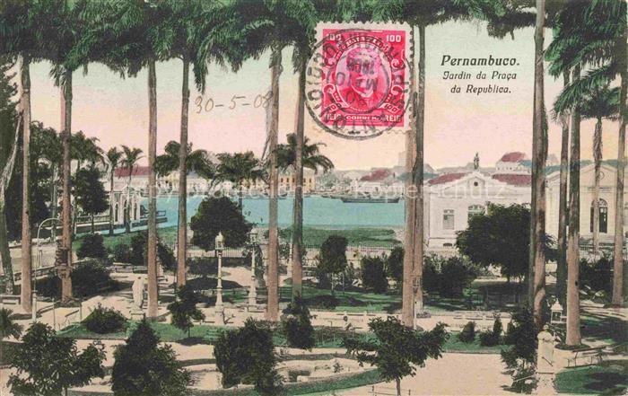 Pernambuco Recife Brazil Jardin du Praca da Republico