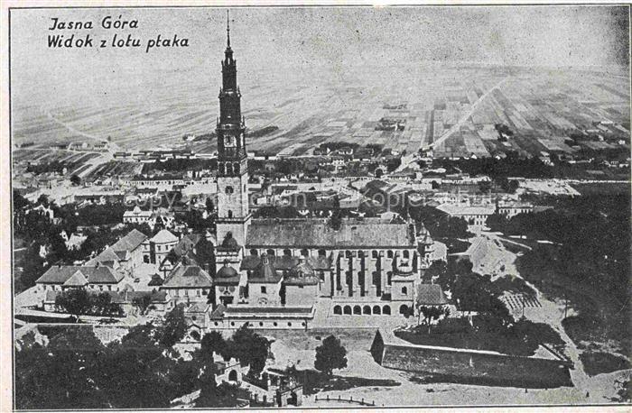 Jasna Gora Czestochowa Schlesien PL Widok z lotu plaka