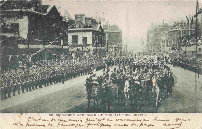 LONDON  UK Squadron and Ban of the 1st Life Guards