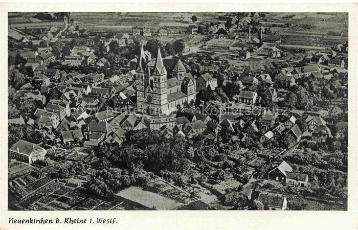 Neuenkirchen Steinfurt Fliegeraufnahme mit Kirche