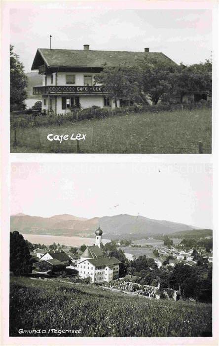 Gmund Tegernsee Bayern Cafe Lex Panorama
