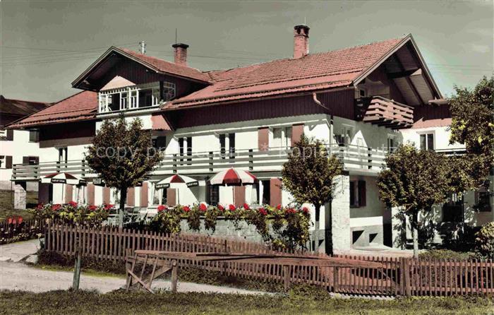 Fischen Allgaeu Cafe Pension Bergblick