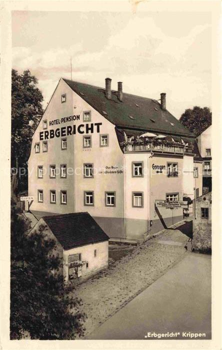 Krippen Bad Schandau Sachsen Hotel Pension Erbgericht