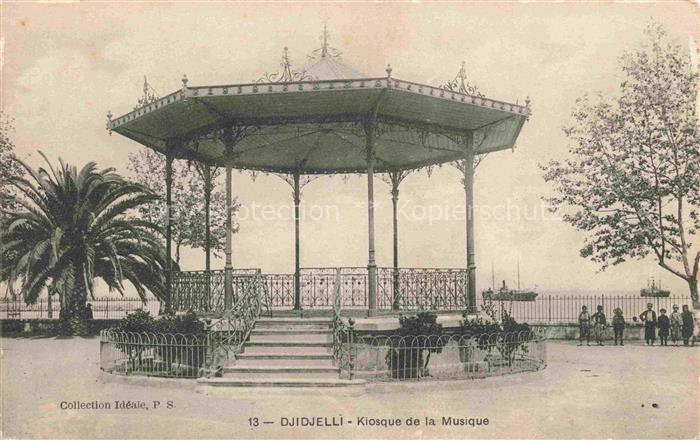 Djidjelli Algerie Kiosque de la Musique