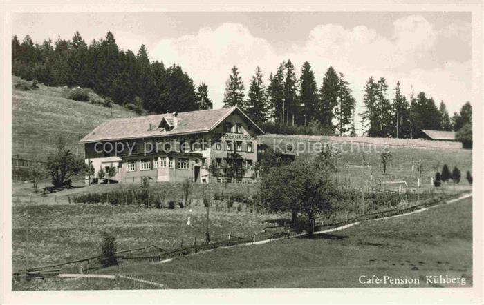 Seifriedsberg Sonthofen Allgaeu Bayern Cafe Pension Kuehberg