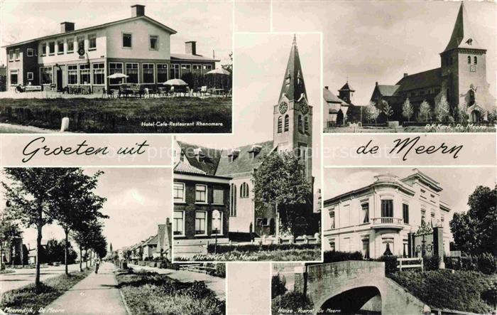 De Meern UTRECHT NL Hotel Rhenomare Meerndijk RK Kerk Huize Voorn de Meern