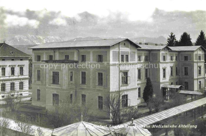 KLAGENFURT Woerthersee AT Landeskrankenhaus Med Abteilung