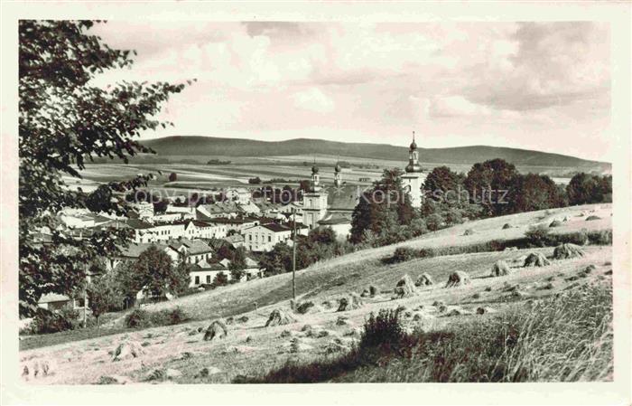 Zuckmantel Zlate Hory Jeseniky CZ Panorama